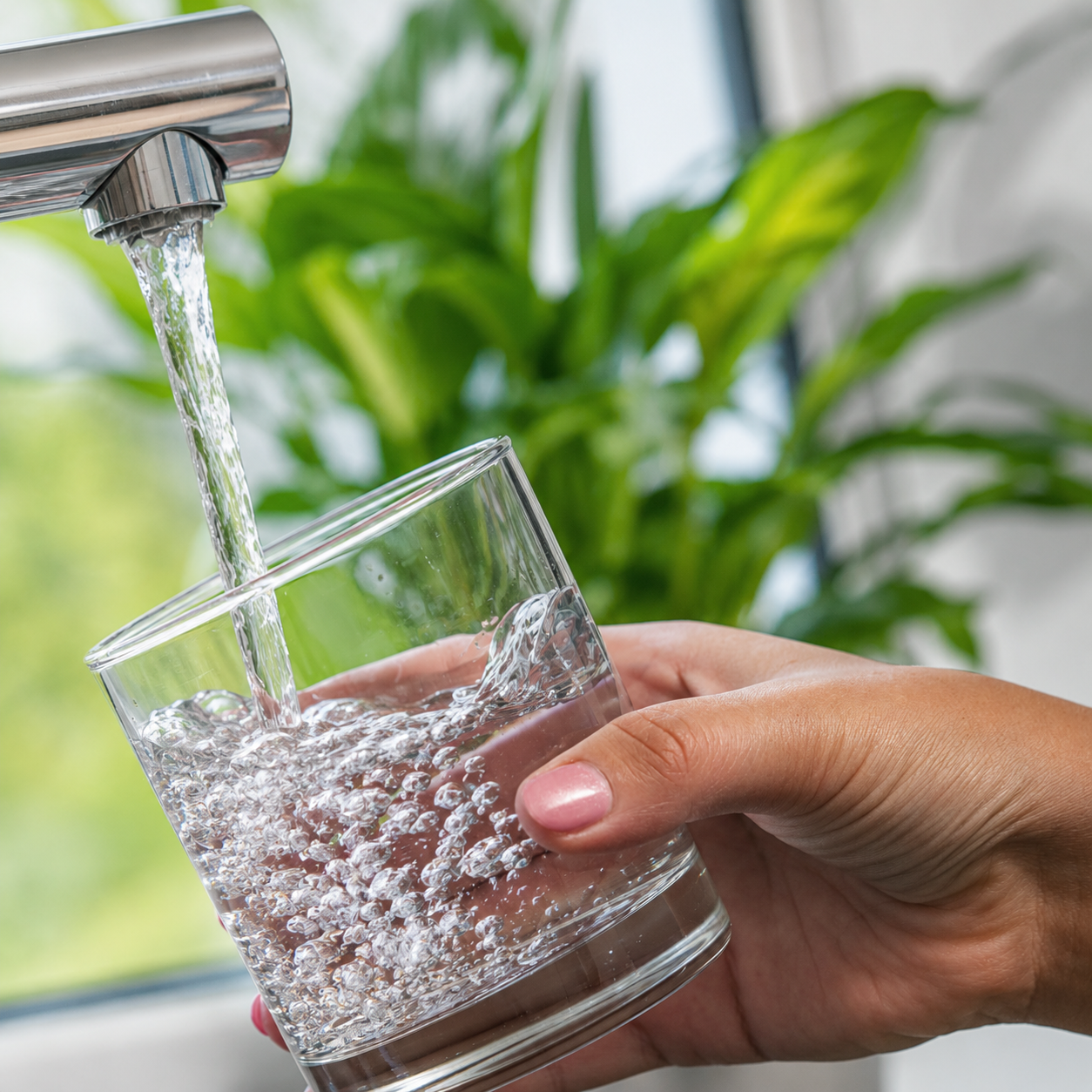 Water out of tap
