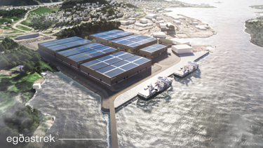 Rendering of Baring Farsund site