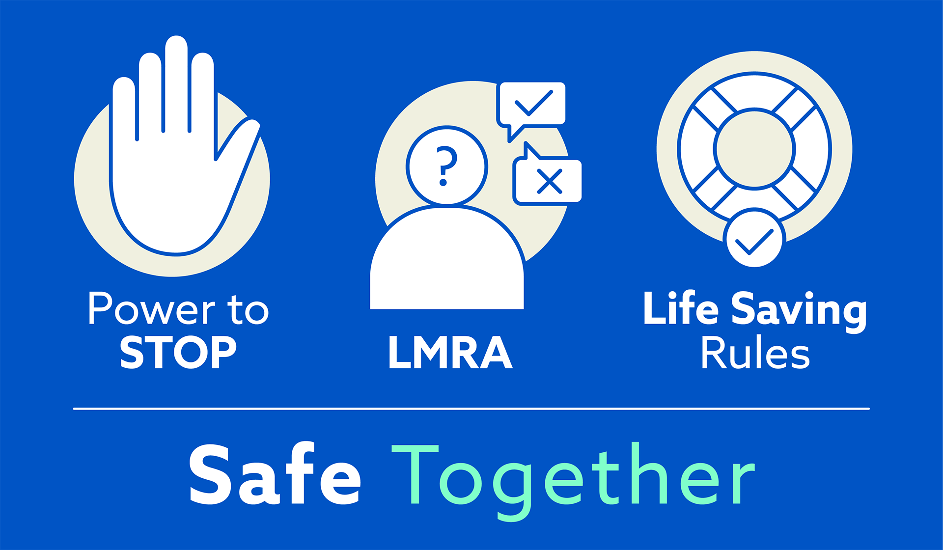 Kiwas SAFE Together symbol